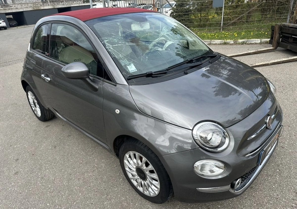 Fiat 500 cena 24900 przebieg: 41900, rok produkcji 2017 z Jelenia Góra małe 301